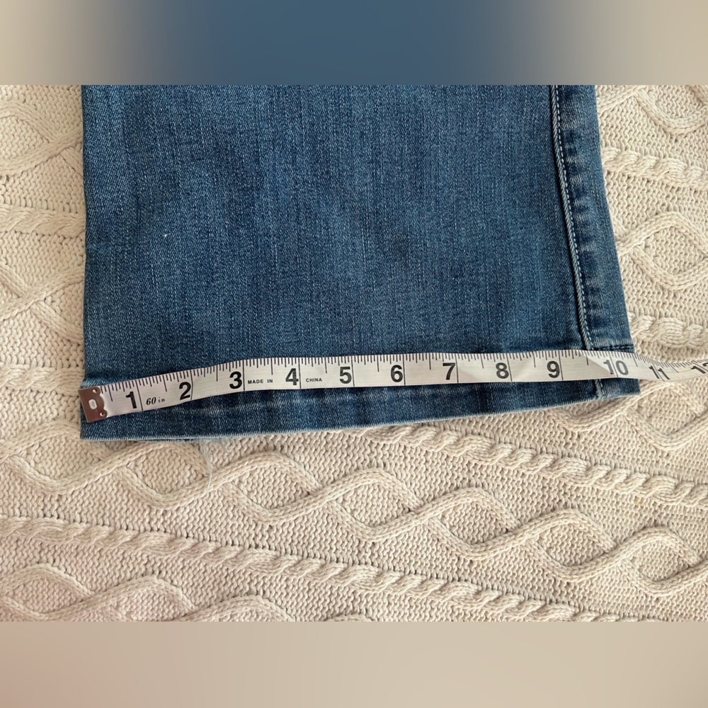 Hollister Curvy High Rise Vintage Style Flare Jeans Stretch Women’s Size 29 - Picture 10 of 15